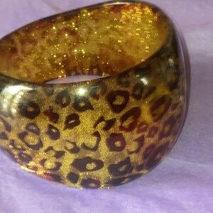 Retro costume Lucite bracelet